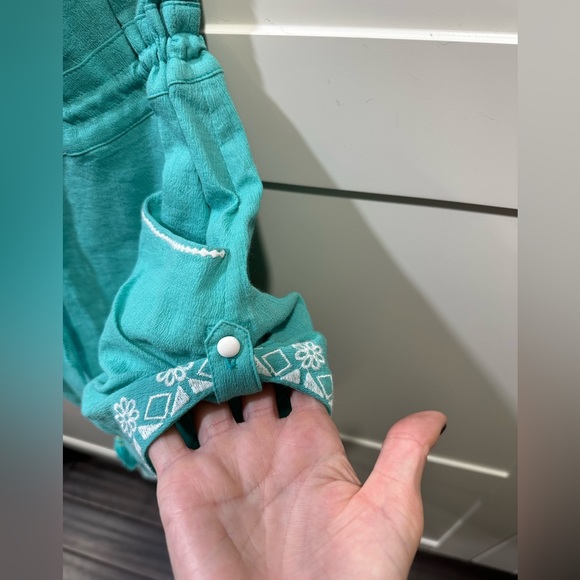 Spell & The Gypsy Santorini Embroidered Romper S - Picture 13 of 16